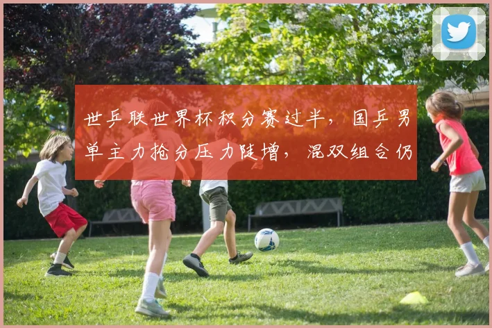 世乒联世界杯积分赛过半，国乒男单主力抢分压力陡增，混双组合仍有突围希望