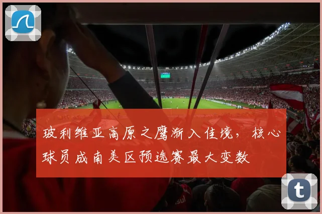 玻利维亚高原之鹰渐入佳境，核心球员成南美区预选赛最大变数