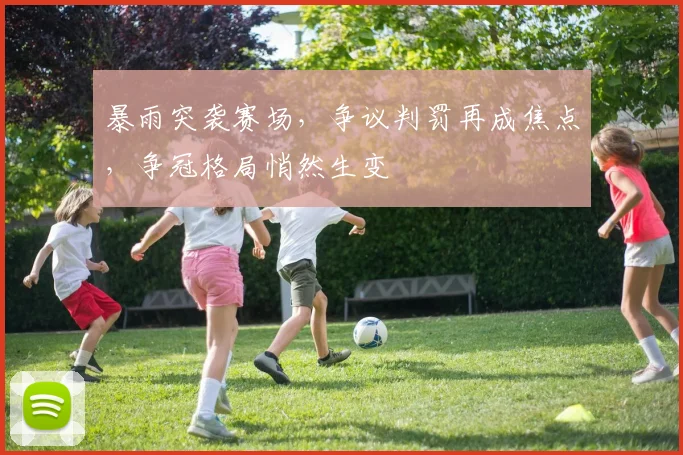 暴雨突袭赛场,争议判罚再成焦点,争冠格局悄然生变